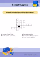 Προεπισκόπηση - Φύλλα εργασίας - Back to School & Autumn 4 Word Searches & 4 Crosswords (Worksheet Bundle) - Σελίδα 2