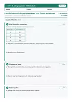 Vorschau - Test - Lernzielkontrolle NT Nawi 8 Mittelschule - Seite 1