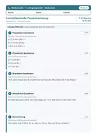 Vorschau - Test - Realschule Klasse 7 – Diagnosetests & Lernzielkontrollen - Seite 1