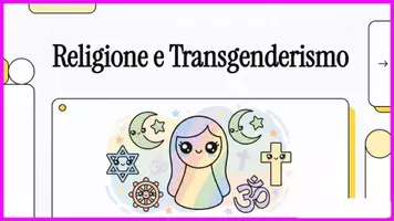 anteprima - Esercizi - trangenderismo e religione - Pagina di copertina