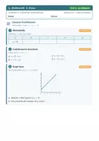 Vorschau - Arbeitsblätter - Lineare Funktionen Mathematik 8 Mittelschule - Seite 2