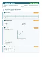 Vorschau - Arbeitsblätter - Lineare Funktionen Mathematik 9 Mittelschule - Seite 2