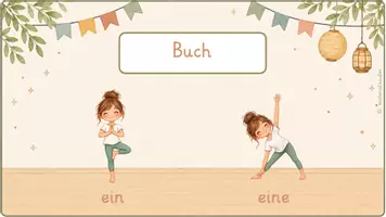 Vorschau - Spiele - Materialpaket Wortarten-Yoga - Nomen & Artikel - Seite 2