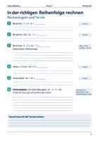 Vorschau - Arbeitsblätter - Mathe Diagnosebogen Klasse 7 Schulstart - Seite 3
