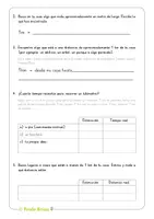 Vista previa - Hojas de trabajo - Estimar y medir longitudes (¡Ideal para deberes!) - página 1