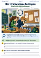 Vorschau - Arbeitsblätter - Lesespuren im Schulalltag – Bundle Klasse 5–6 - Seite 1