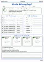 Vorschau - Arbeitsblätter - Himmelsrichtungen und Kompass Klasse 5–6 - Seite 3