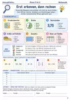Vorschau - Arbeitsblätter - Mathe Wiederholung Arbeitsheft Klasse 5 bis 6 - Seite 1