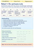 Vorschau - Spiele - Die verschwundene Ferienliste Escape Room Klasse 5 bis 8 letzte Schulwoche Vertretungsstunde - Seite 2