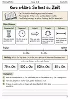 Vorschau - Arbeitsblätter - Zeitstrahl-Lernmalbuch Klasse 5–6 - Seite 1