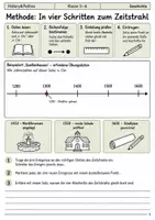 Vorschau - Arbeitsblätter - Zeitstrahl-Lernmalbuch Klasse 5–6 - Seite 2