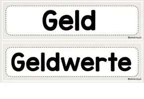 Vorschau - Fördermaterial/Inklusion - Merkplakate - Längen, Gewichte, Geld, Volumen, Zeit, Körper - Seite 3