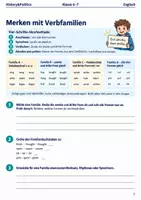 Vorschau - Arbeitsblätter - Unregelmäßige Verben Englisch Arbeitsheft Klasse 6 bis 7 - Seite 2