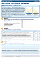 Vorschau - Arbeitsblätter - Reflexion und Absorption - Licht an Oberflächen (Physik, Optik) – Physik, Klasse 7–8 - Seite 2