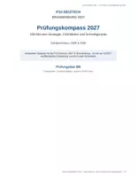 Vorschau - Merkblätter - P10 Deutsch Brandenburg – Prüfungskompass | Zeitstrategie, Schreibgerüste & 7-Tage-Plan - Seite 1