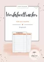 Vorschau - Stundenentwürfe - Worksheettracker – Arbeitsblätter organisieren | Englischunterricht - Deckblatt