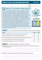 Vorschau - Arbeitsblätter - Marie Curie und die Radioaktivität – Physik, Klasse 9-10 - Seite 2