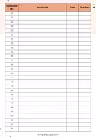 Vorschau - Arbeitsblätter - Homeworktracker – Hausübungen organisieren | Englischunterricht - Seite 3