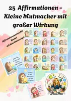 Vorschau - Anderer Materialtyp - Affirmationskarten für Kinder I 25 Mutmacher mit dem kleinen Igel I Affirmationskarten Grundschule | Positive Affirmationen & Mutmachkarten | Selbstwert stärken I Igelklasse - Deckblatt