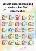 Vorschau - Anderer Materialtyp - Affirmationskarten für Kinder I 25 Mutmacher mit dem kleinen Igel I Affirmationskarten Grundschule | Positive Affirmationen & Mutmachkarten | Selbstwert stärken I Igelklasse - Seite 1