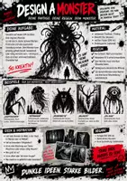 Vorschau - Arbeitsblätter - Design a Monster. Kunst. Klasse 7 - Seite 2