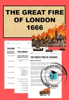 Vorschau - Arbeitsblätter - The Great Fire of London 1666 - What is it all about? - Deckblatt