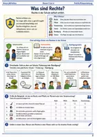 Vorschau - Arbeitsblätter - Schulstart Mini Bundle Klasse 5 bis 6 Klassenleitung soziales Lernen Rechte Verantwortung Konflikte - Seite 2