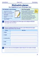Vorschau - Arbeitsblätter - Kalender Fristen und Termine Arbeitsheft Klasse 5 bis 6 Schulstart Organisation lernen - Seite 2