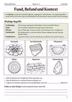 Vorschau - Arbeitsblätter - Archäologie-Lernmalbuch Klasse 5–6 - Seite 1