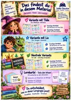 Vorschau - Arbeitsblätter - Wortarten - Merkblätter - Übersichten - Klasse 5/6 - Seite 1