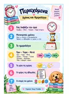 Προεπισκόπηση - Υποστηρικτικό υλικό / Ειδική αγωγή - ΧΡΟΝΟΣ ΚΑΙ ΗΜΕΡΟΛΟΓΙΟ - Σελίδα 1