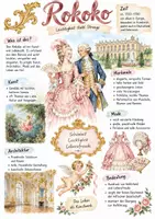 Vorschau - Arbeitsblätter - Lernposter + AB mit Fragen zum Thema "Rokoko" + Lösungsblatt + Infografik - Deckblatt
