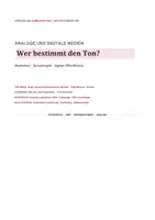 Vorschau - Arbeitsblätter - Klausur Deutsch Oberstufe – Wer bestimmt den Ton? | Digitale Öffentlichkeit, Moderation und Kommunikationsmacht | mit EWH - Seite 1