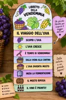 anteprima - Altro tipo di materiale - Il viaggio dell’uva – Libretto della vendemmia - Pagina di copertina
