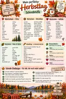 Vorschau - Stundenentwürfe - 🍁Mein perfekter Herbsttag – Kreatives Schreiben mit Schreibplanung | Deutsch Sek 1 - Seite 3