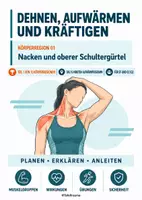Vorschau - Stundenentwürfe - Nacken & Schultergürtel aufwärmen | Sport Oberstufe – Teil 1/10 - Deckblatt