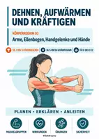 Vorschau - Stundenentwürfe - Arme, Ellenbogen & Handgelenke aufwärmen | Sport Oberstufe – Teil 3/10 - Deckblatt