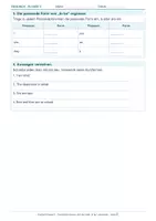 Vorschau - Arbeitsblätter - Arbeitsblatt Englisch Klasse 5 – Personalpronomen und to be verwenden - Seite 1