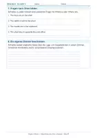 Vorschau - Arbeitsblätter - Arbeitsblatt Englisch Klasse 5 – Präpositionen des Ortes verwenden - Seite 3