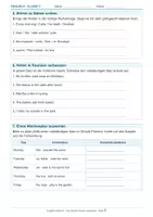 Vorschau - Arbeitsblätter - Arbeitsblatt Englisch Klasse 5 – Simple Present verwenden - Seite 2