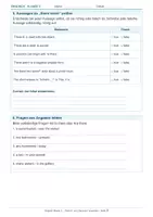 Vorschau - Arbeitsblätter - Arbeitsblatt Englisch Klasse 5 – There is und there are anwenden - Seite 2
