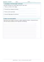 Vorschau - Arbeitsblätter - Arbeitsblatt Englisch Klasse 5 – There is und there are anwenden - Seite 3