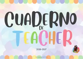 Vista previa - Para docentes: organización, planificación y formación - CUADERNO DE PROFE IMPRIMIBLE 26/27 - página 1