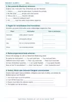 Vorschau - Arbeitsblätter - Arbeitsblatt Englisch Klasse 6 – Modalverben can, must und may verwenden - Seite 1