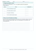 Vorschau - Arbeitsblätter - Arbeitsblatt Englisch Klasse 6 – Simple Past regelmäßiger Verben bilden - Seite 3