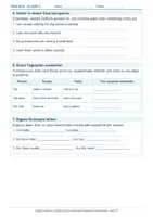 Vorschau - Arbeitsblätter - Arbeitsblatt Englisch Klasse 6 – Simple Present und Present Progressive unterscheiden - Seite 2