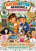 Vorschau - Spiele - Welttierschutztag - Katzenretter - Sachunterricht & Deutsch | Klasse 3/4 - Deckblatt
