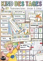 Vorschau - Poster - "Kind des Tages" - SET für den Morgenkreis, Moderationskarten, Wetter, Zählmaschine - Deckblatt