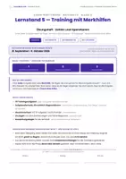 Vorschau - Arbeitsblätter - Lernstand 5 Mathematik – Training mit Merkhilfen Klasse 5 | mit Lösungen - Deckblatt