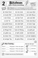 Vorschau - Arbeitsblätter - Blitzlesen | Leseflüssigkeit trainieren | 5-Minuten-Lesechallenge Klasse 2/3 - Seite 3